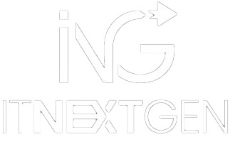 IT NEXT GEN Logo Weiß