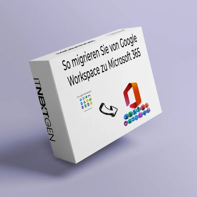 Paket: so migrieren sie von Google Workspace zu Microsoft 365