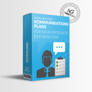 Erstellung eines Kommunikationsplans für neue Produkte der Benutzer