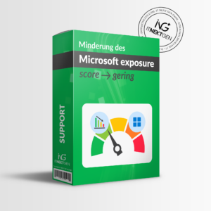 Minderung des Microsoft exposure score zu gering