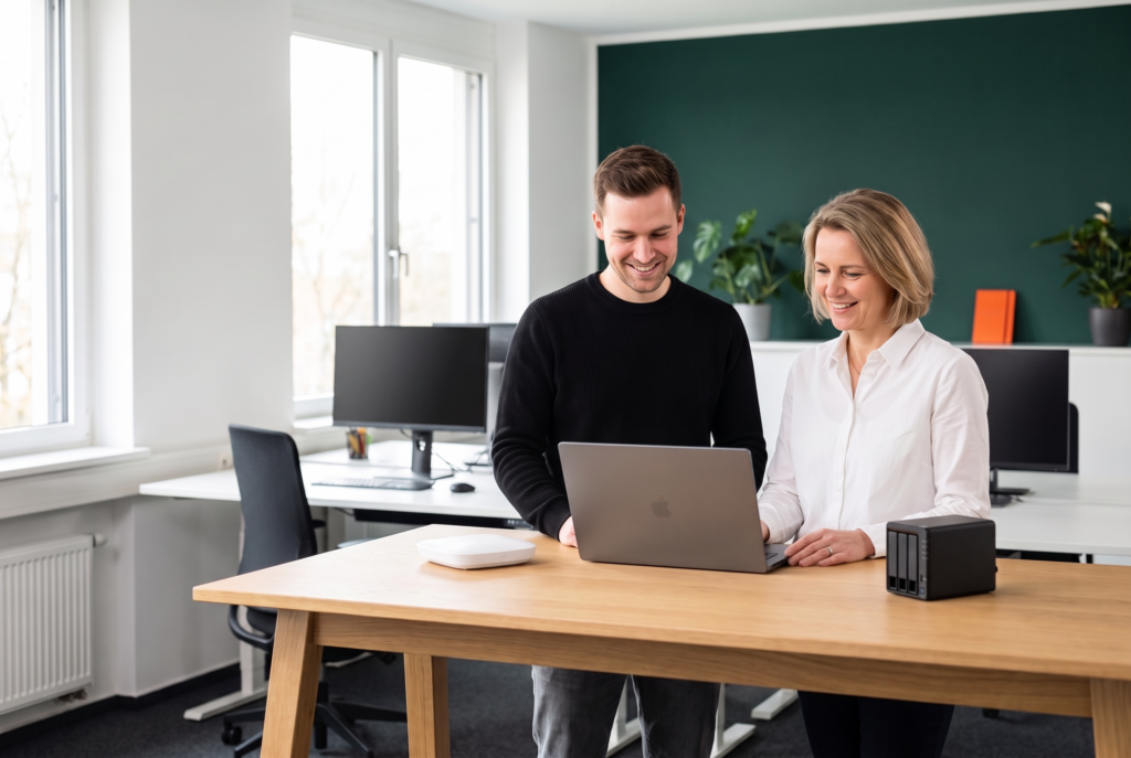 Beratung zu IT-Ausstattung im Büro