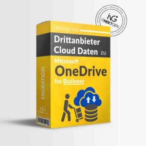 Umzug von Drittanbieter Cloud Daten zu Microsoft Onedrive for Business